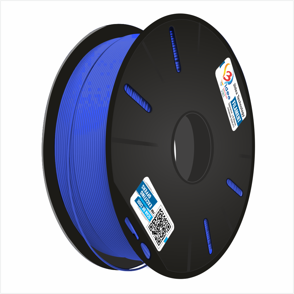 Refurbished 3idea PLA Filament Blue,Net Weight-1kg,1.75mm